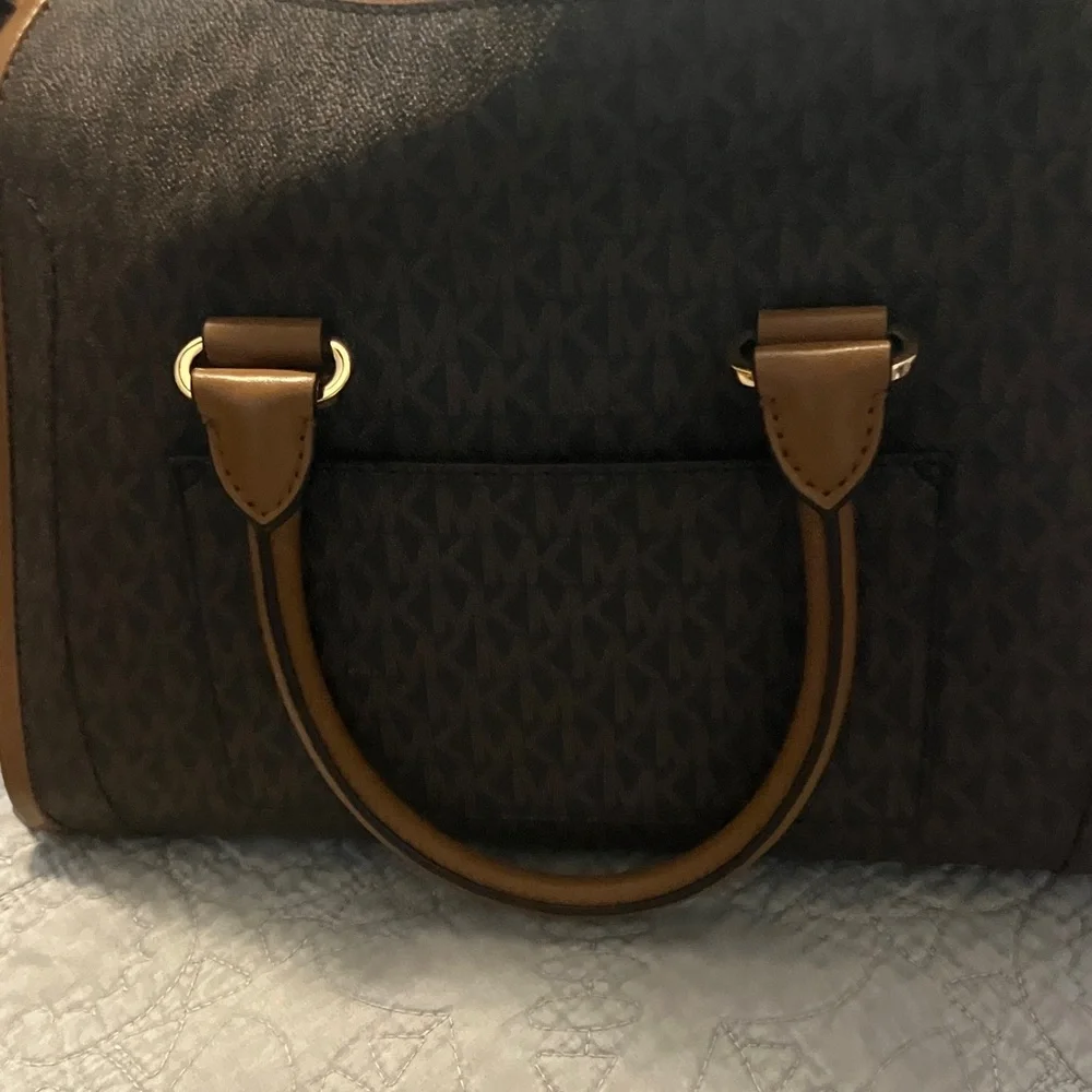 Michael Kors Brown and Tan Satchel - Picture 5 of 8